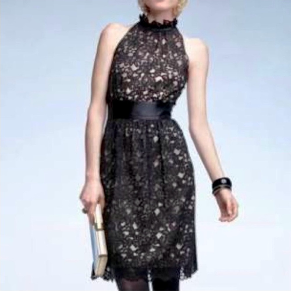 Banana republic Elegant party  Black Lace Dress size 8